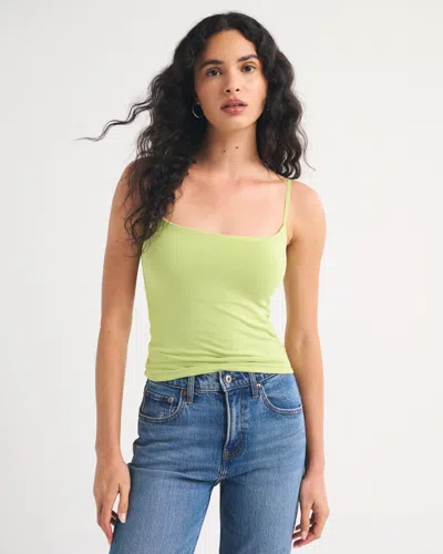 Abercrombie & Fitch Bra-free 90s Cami In Spring Green