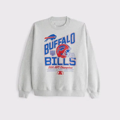 Abercrombie & Fitch Buffalo Bills Graphic Crew Sweatshirt