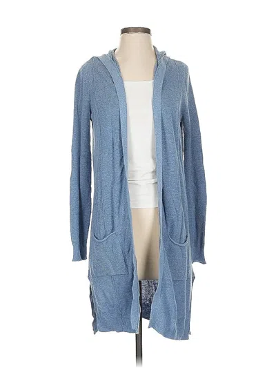 Pre-owned Abercrombie & Fitch Cardigan Sweater In Blue