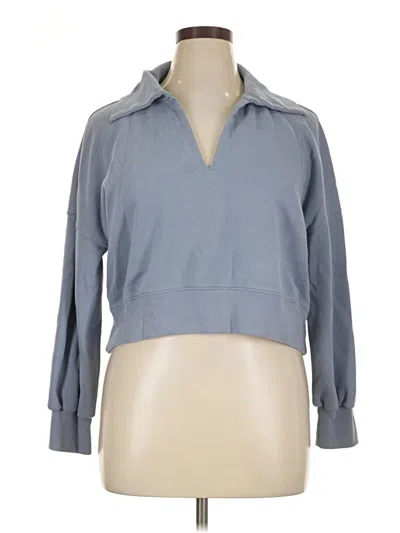 Pre-owned Abercrombie & Fitch Cardigan Sweater In Blue
