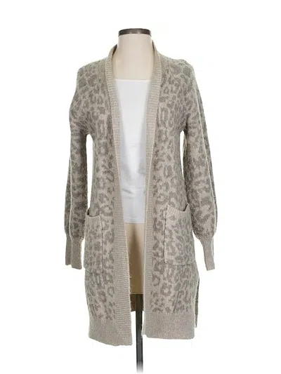 Pre-owned Abercrombie & Fitch Cardigan Sweater In Brown