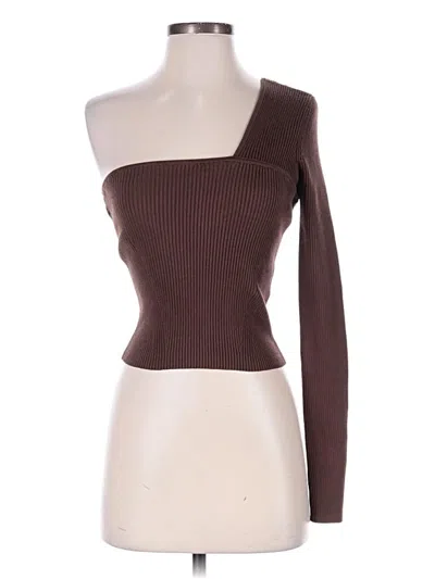 Pre-owned Abercrombie & Fitch Cardigan Sweater In Brown