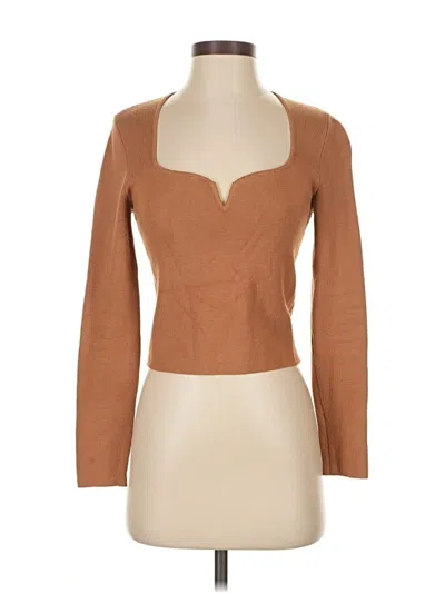 Pre-owned Abercrombie & Fitch Cardigan Sweater In Brown