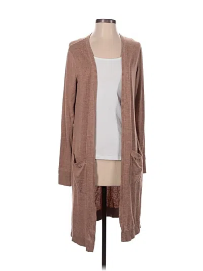 Pre-owned Abercrombie & Fitch Cardigan Sweater In Brown