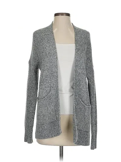 Pre-owned Abercrombie & Fitch Cardigan Sweater In Gray