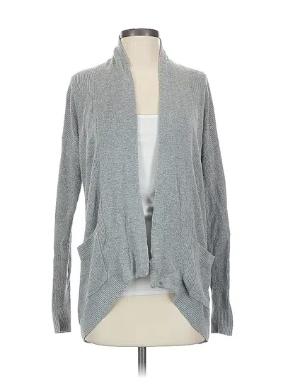 Pre-owned Abercrombie & Fitch Cardigan Sweater In Gray