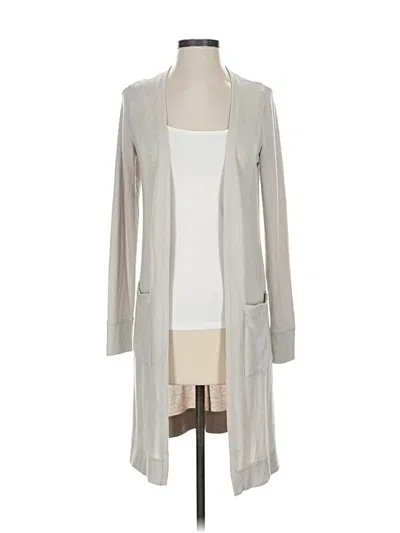 Pre-owned Abercrombie & Fitch Cardigan Sweater In Gray