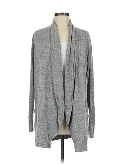 Pre-owned Abercrombie & Fitch Cardigan Sweater In Gray
