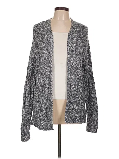 Pre-owned Abercrombie & Fitch Cardigan Sweater In Gray