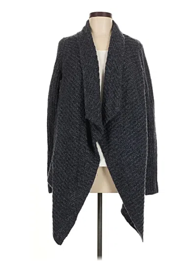 Pre-owned Abercrombie & Fitch Cardigan Sweater In Gray