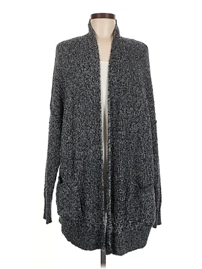 Pre-owned Abercrombie & Fitch Cardigan Sweater In Gray