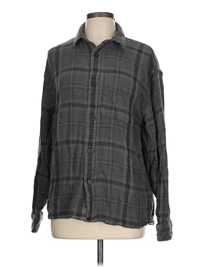 Pre-owned Abercrombie & Fitch Cardigan Sweater In Gray
