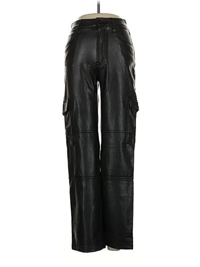 Pre-owned Abercrombie & Fitch Cargo Pants In Black