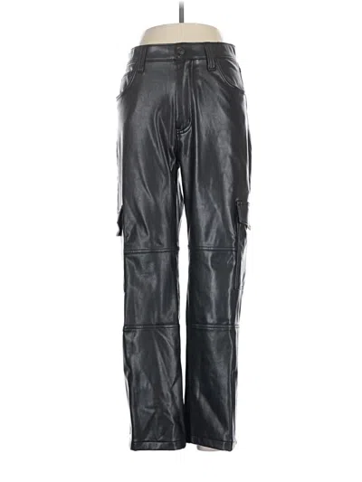 Pre-owned Abercrombie & Fitch Cargo Pants In Black
