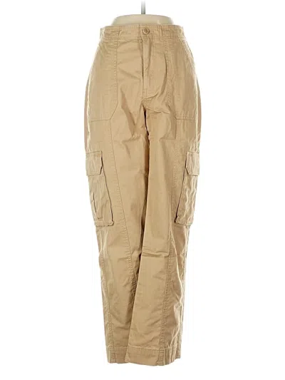Pre-owned Abercrombie & Fitch Cargo Pants In Brown