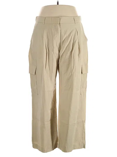 Pre-owned Abercrombie & Fitch Cargo Pants In Brown