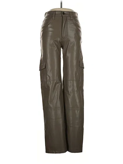 Pre-owned Abercrombie & Fitch Cargo Pants In Brown