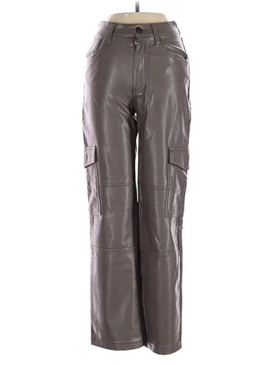 Pre-owned Abercrombie & Fitch Cargo Pants In Brown