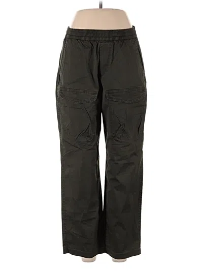 Pre-owned Abercrombie & Fitch Cargo Pants In Green