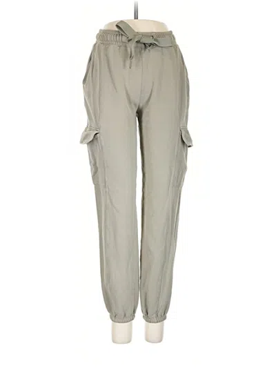 Pre-owned Abercrombie & Fitch Cargo Pants In Green