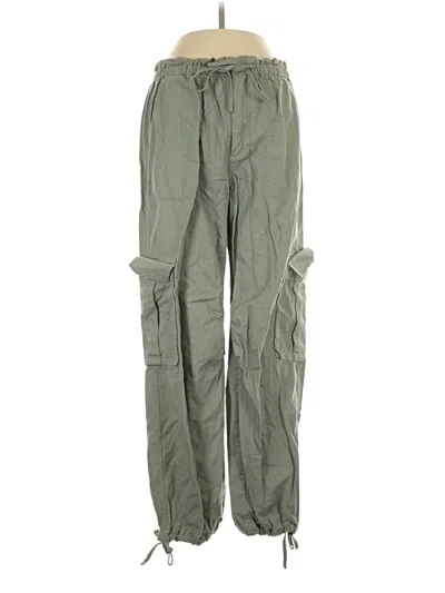 Pre-owned Abercrombie & Fitch Cargo Pants In Green