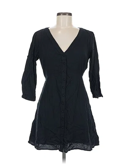 Pre-owned Abercrombie & Fitch Casual Dress In Black