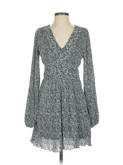 Pre-owned Abercrombie & Fitch Casual Dress In Blue