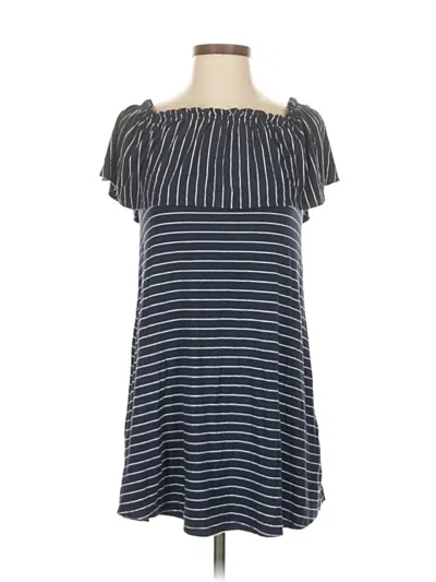 Pre-owned Abercrombie & Fitch Casual Dress In Blue