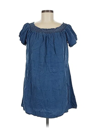 Pre-owned Abercrombie & Fitch Casual Dress In Blue