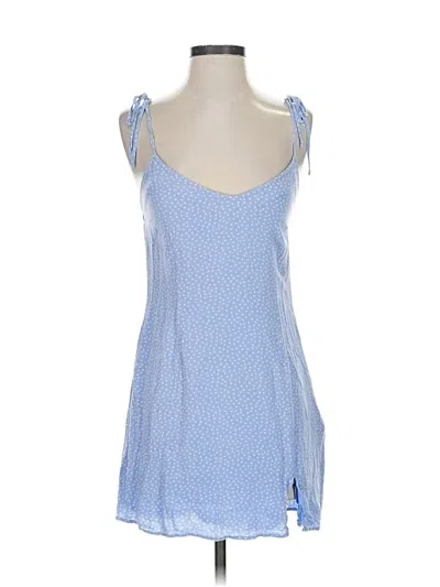 Pre-owned Abercrombie & Fitch Casual Dress In Blue