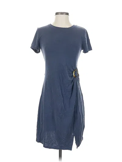 Pre-owned Abercrombie & Fitch Casual Dress In Blue