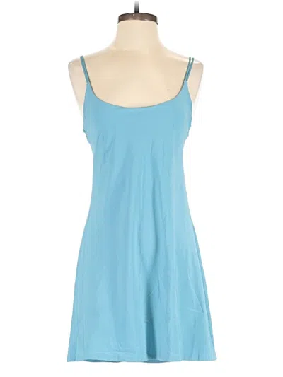 Pre-owned Abercrombie & Fitch Casual Dress In Blue