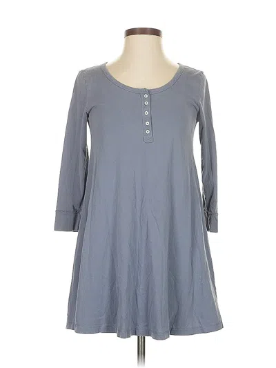 Pre-owned Abercrombie & Fitch Casual Dress In Blue