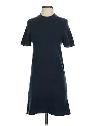 Pre-owned Abercrombie & Fitch Casual Dress In Blue