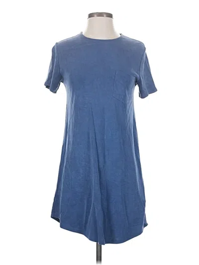 Pre-owned Abercrombie & Fitch Casual Dress In Blue