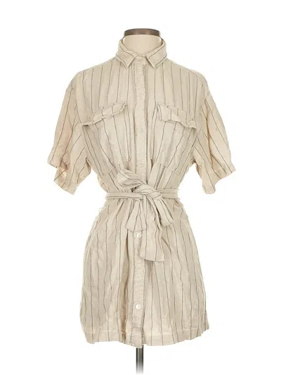 Pre-owned Abercrombie & Fitch Casual Dress In Brown