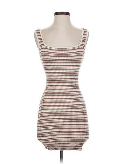 Pre-owned Abercrombie & Fitch Casual Dress In Brown