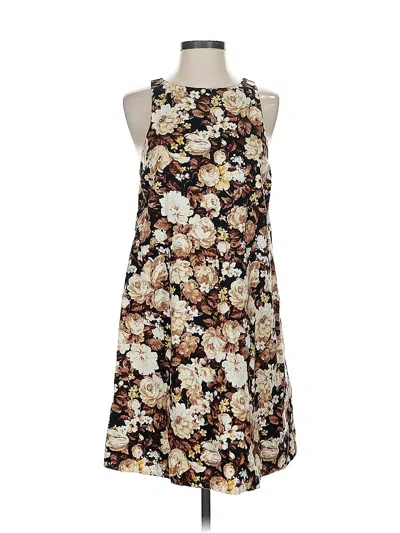 Pre-owned Abercrombie & Fitch Casual Dress In Brown