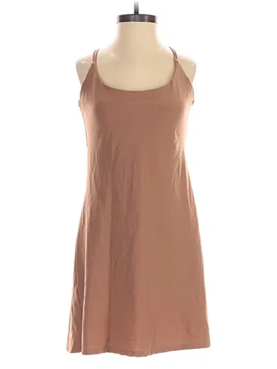 Pre-owned Abercrombie & Fitch Casual Dress In Brown