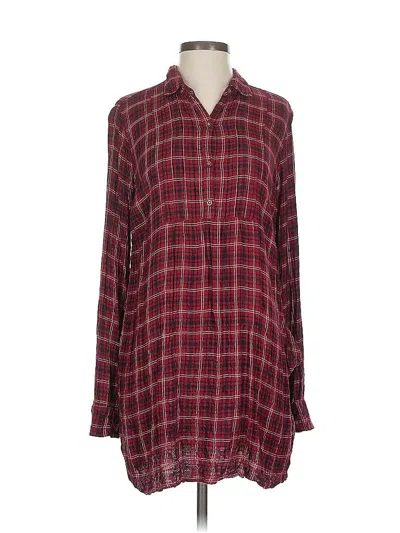 Pre-owned Abercrombie & Fitch Casual Dress In Burgundy