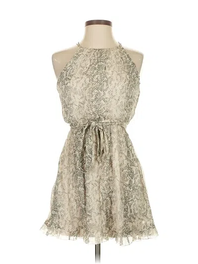 Pre-owned Abercrombie & Fitch Casual Dress In Gray