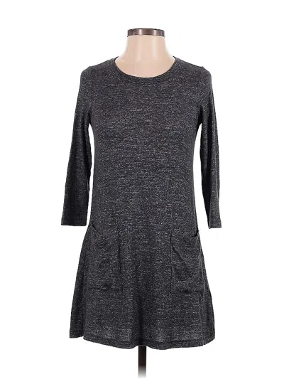 Pre-owned Abercrombie & Fitch Casual Dress In Gray