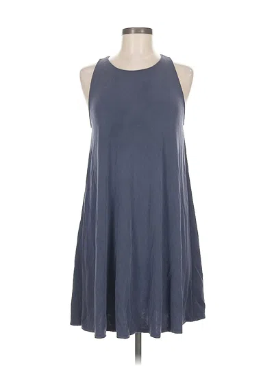 Pre-owned Abercrombie & Fitch Casual Dress In Gray