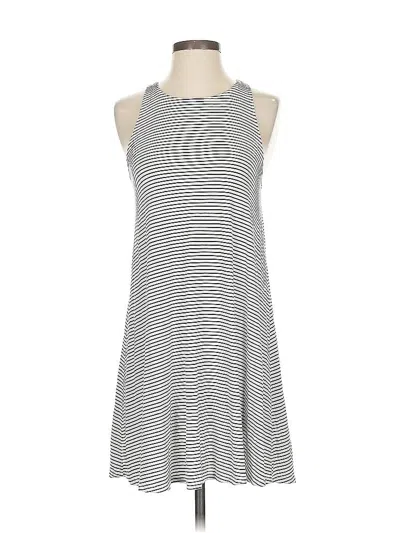 Pre-owned Abercrombie & Fitch Casual Dress In Gray