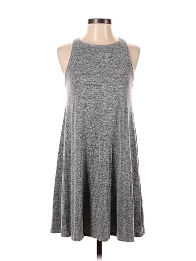 Pre-owned Abercrombie & Fitch Casual Dress In Gray