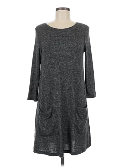 Pre-owned Abercrombie & Fitch Casual Dress In Gray