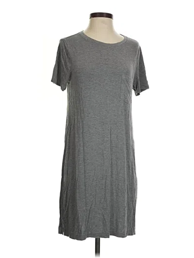 Pre-owned Abercrombie & Fitch Casual Dress In Gray