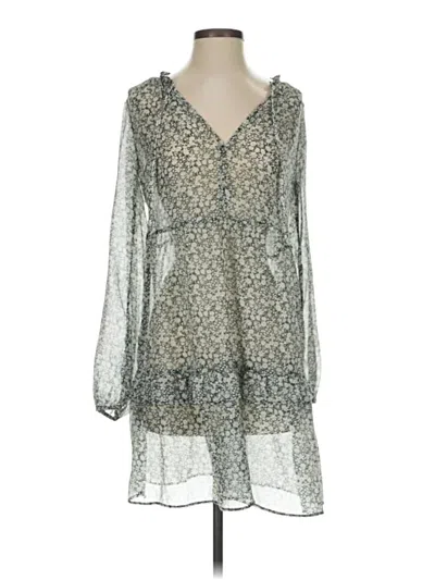 Pre-owned Abercrombie & Fitch Casual Dress In Gray
