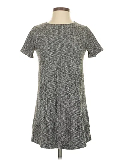 Pre-owned Abercrombie & Fitch Casual Dress In Gray