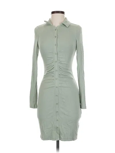 Pre-owned Abercrombie & Fitch Casual Dress In Green